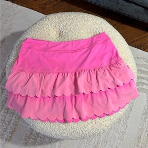 Lilly Pulitzer | Miesha Scalloped Skort in Aura pink - MSRP $118 size M